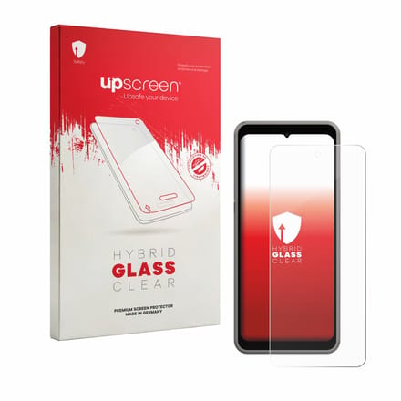 upscreen - Screenprotector voor ingenico Axium NX8 - Folie Beschermfolie Beschermglas transparant