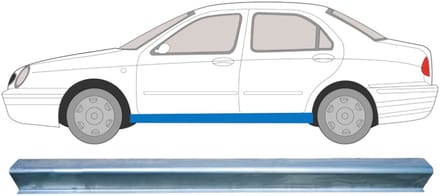 Reparatie dorpel voor Lancia Lybra 1995-2005 / Links