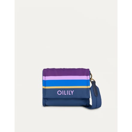 Oilily Foy - Schoudertas - Dames - Magneetsluiting - Verstelbare Schouderband - Blauw - One size