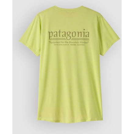 Patagonia Cap Cool Daily - Hut Tripper T-Shirt groen
