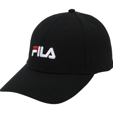 FILA Unisex Brasov 6 Panel Cap With Linear Logo Black Taglia: OS | Cappelli Outlet | Unisex | Nero