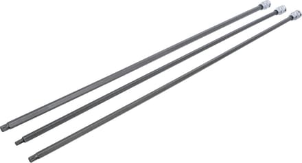 Lange Veeltand Bit Sleutel M10 (1/2") 800mm voor Aandrijfas Schroeven (XZN)