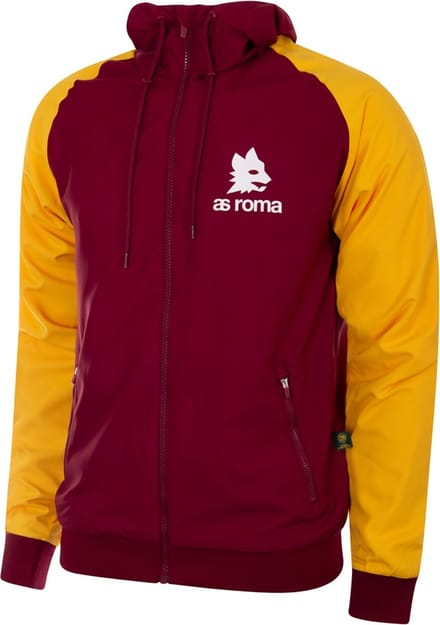 COPA - AS Roma 1987 - 89 Retro Windbreaker - Heren - Rood - M