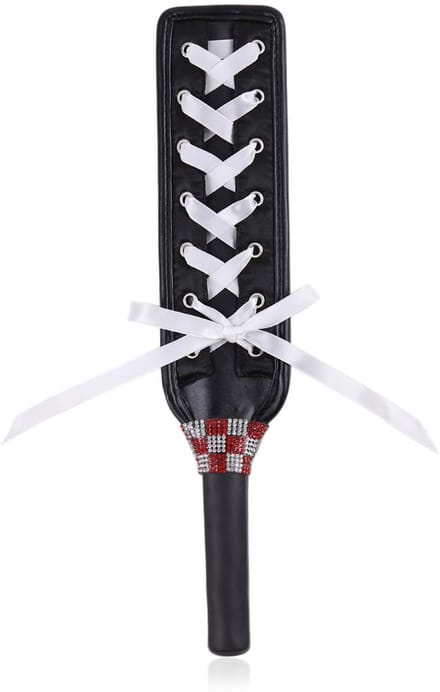 Smart Moves - Paddle - 36 cm - Zwart met Wit Lint