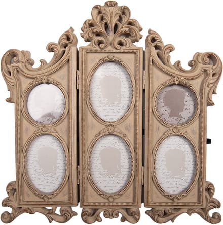 Clayre & Eef Fotolijst 31x2x30 cm Beige Kunststof