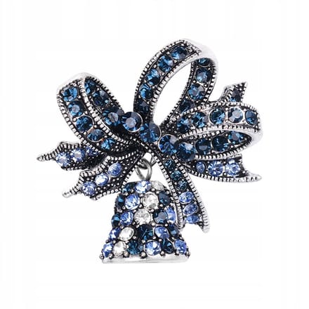 PINETS Kerstbroche Bel - Feestelijke Sieraden