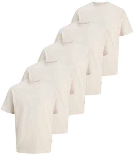 Jack & Jones Heren t-shirt 5 pack Relaxed