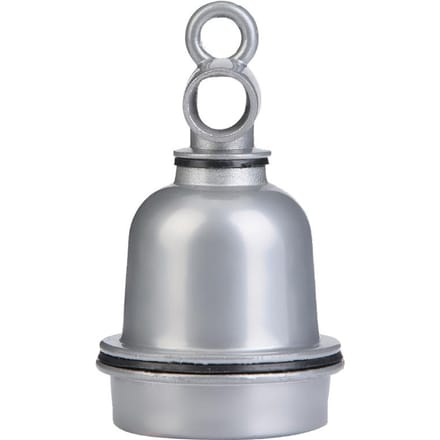 Reptielen Lamp Houder Keramische Verwarmingslamp Fitting Broedlamp E27 Emitter Lamp Hoge Temperatuur gray