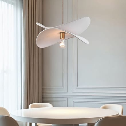 LumenXL - Moderne hanglamp wit, 1-lichts - Linha