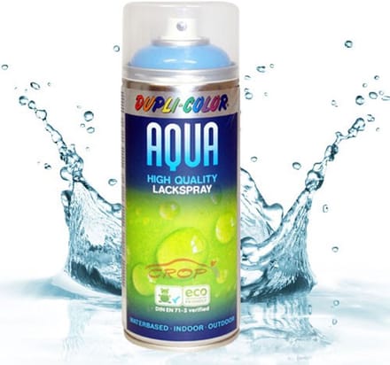 DupliColor Aqua Eco+ Blanke Lak Mat Spuitbus 350ml