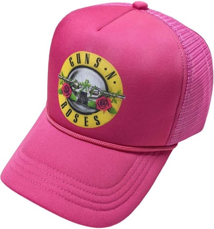 Guns N' Roses - Classic Logo Trucker pet - Roze