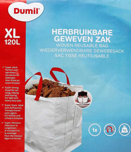 Herbruikbare Geweven zak van Dumil - 1 Stuk