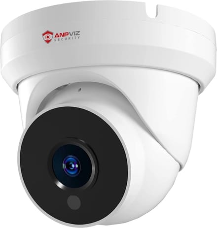 4MP PoE IP Camera Buiten met Ingebouwde Audio en Nachtzicht