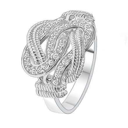 Juwelier Zwartevalk ZILVEREN RING MATTENKLOPPER 21.220-2/19--