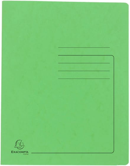 Exacompta 39985E map Pletbord Groen A4