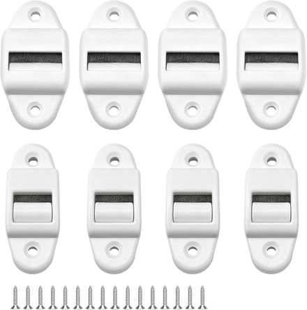 8 Stuks Rolluikgeleiding 14mm en 23mm met Borstel voor Rolluiken