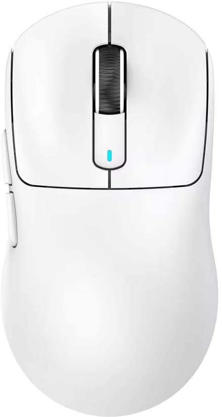 Attack Shark X3 Draadloze Gaming Muis - Superlicht 49g - 26.000 DPI PAW3395 Sensor - Bluetooth & 2.4GHz - Oplaadbaar - Wit