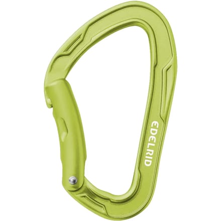 Edelrid Mission Bent Karabijnhaak Groen