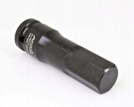 Asta Slagdoppensleutel 1/2" 19mm - Ideaal voor Krappe Ruimtes