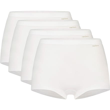 Ten Cate Basics Organic Cotton Stretch Short 4-pack Wit-XL