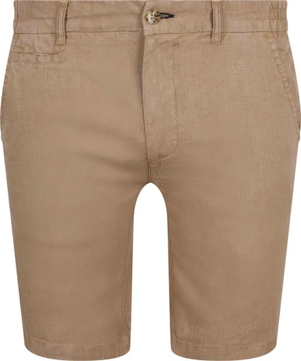 Steppin' Out Milwau Short Linen Sand - Maat XL - Heren - Korte broek