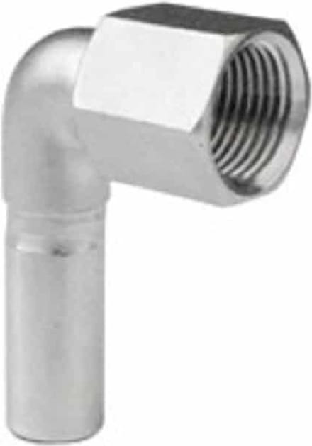 BONFIX insteekknie 15 mm 1/2 inch M-Press RVS