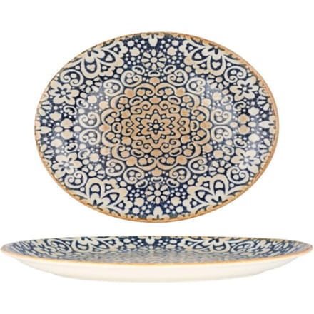 Bonna Serveerschaal - Alhambra - Porselein - 36x28 cm - set van 2