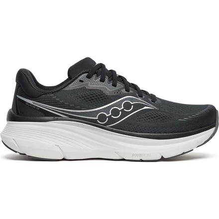 Saucony Guide 19 Stabiliteitsschoen Heren-zwart, zilver