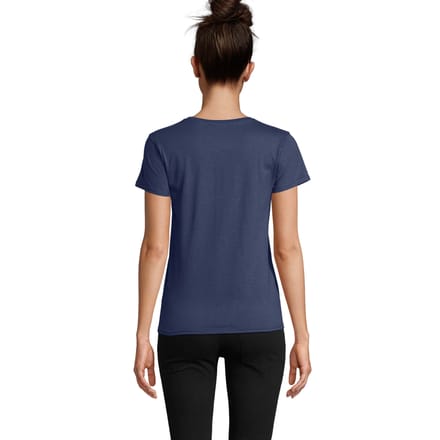 SOLS Dames/Dames Pioneer T-Shirt (Denim)