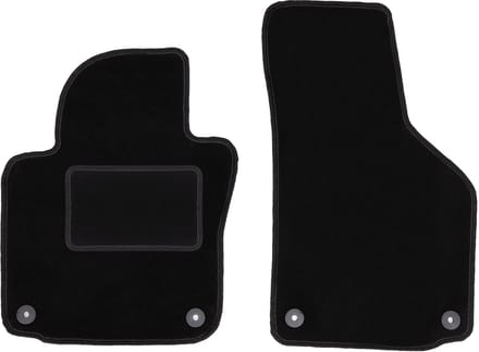 Voormatten zwart voor: Volkswagen Golf V hatchback, variant, stationwagen (2003-2009)