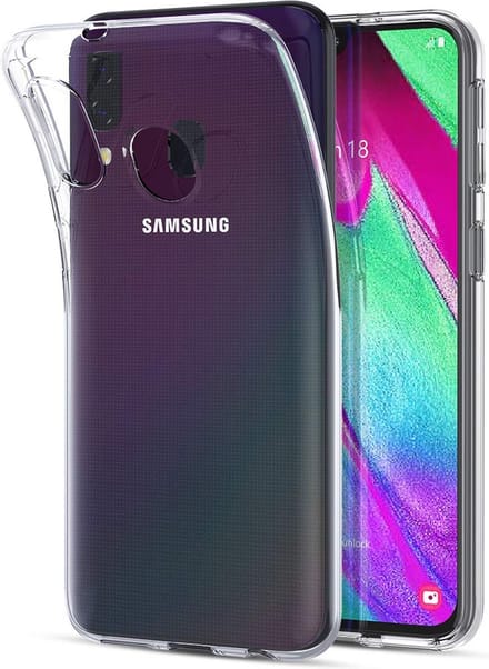 Hoesje voor Samsung Galaxy A40 backcover Shockproof siliconen Transparant