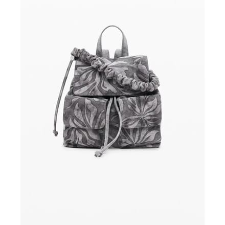 Desigual vrijetijdsrugzak rugzak Obsidian Black Prisa Backpack Middle Gray grijs