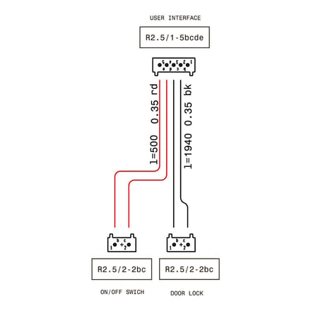 AEG kabel, deur 140229828011