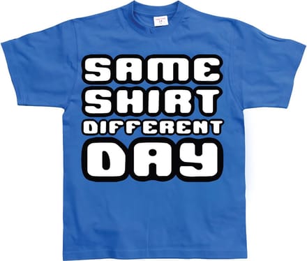 Hybris Same Shirt Different Day T-shirt SH-1-14024-H20-5