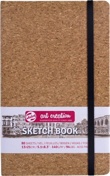 Talens Art Creation Schetsboek Kurk | 13 x 21 cm, 140 g, 80 vellen