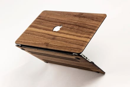 Woodwe - Laptopcover - MacBook Pro 16 inch - M1 processor - Case - Hardcover - Hardcase - Hoes - Walnotenhout