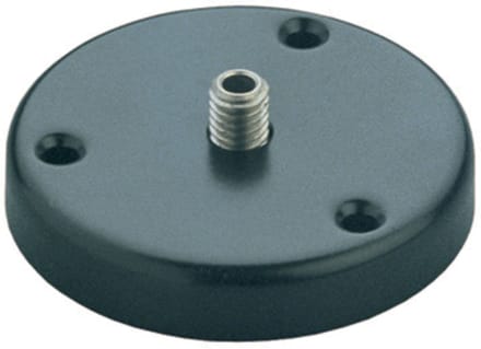 König & Meyer 221d tafelflans 3/8" sokkel 73mm, hoogte 13 mm - Accessoire voor standaards
