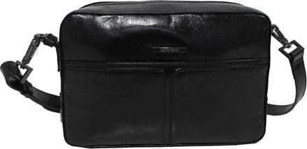 Claudio Ferrici Pelle Vecchia Shoulder Bag black V