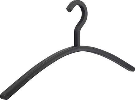 [Set van 5] Moderne kunststof design garderobehangers / kledinghangers