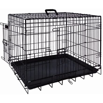 Nobby Opvouwbare metalen transportbench voor auto, XL, Zwart