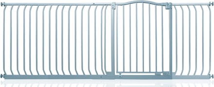 Safetots Klemhekje met Gebogen Bovenkant, 198cm - 207cm, Mat Grijs