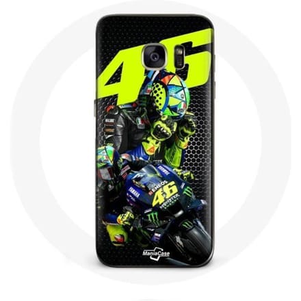 Coque pour Samsung Galaxy S6 Valentino Rossi motoGP 46 Pilote de vitesse