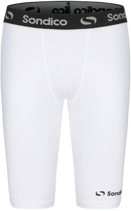 Sondico slidingshort - slidingbroek - Lengte 23 cm - Heren - Kleur White - maat M