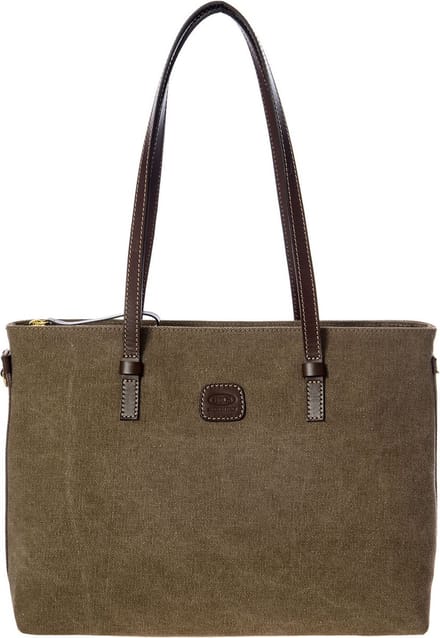 BRIC'S Schoudertas Shopper Sorrento Shopping Bag Vittoria Cocoa Bruine