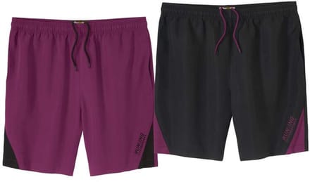 ATLAS FOR MEN - Set van 2 microvezel shorts Running - Heren - Verkrijgbaar in grote maten - XL