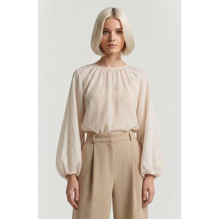 & Other Stories Aggy Top White Taglia: 32 | Maglie a manica lunga Outlet | Donna | Bianco