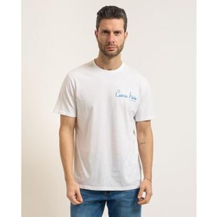 Calvin Klein Heren t-shirt bright wit