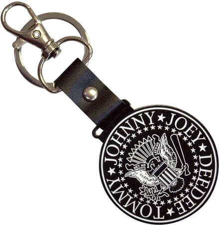 Ramones - Presidential Seal Emblem Sleutelhanger - Zwart/Wit