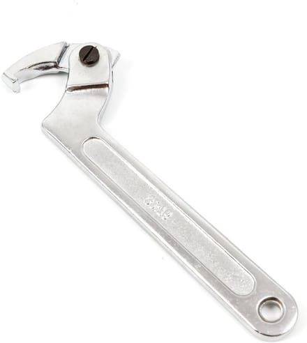Verstelbare haakmoersleutel 32-76mm voor spanningstools, ideaal voor onderhoud en reparatie