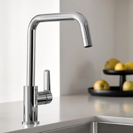 GROHE Start Keukenkraan - Hoge uitloop - 150° draaibereik - Chroom